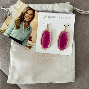 Kendra Scott Elle earrings (pink)